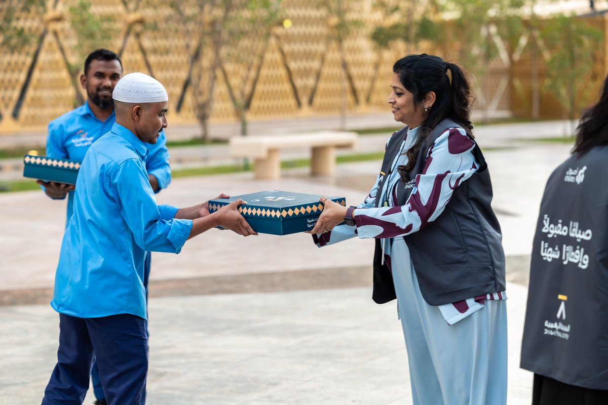 DigitalCityKSA's tweet photo. Bringing the community together! 🌙✨
 Our Iftar Initiative was a heartwarming gathering, fostering unity and shared moments of joy during the holy month of Ramadan
جمعنا المجتمع بروح رمضان! 🌙✨
 كانت مبادرة الإفطار في المدينة الرقمية لقاءً مميزًا يعزز روح التآخي والتواصل. https://t.co/LVx9bVFZeA