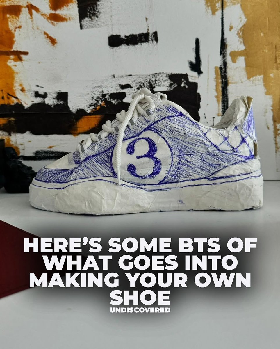 Valallday teases his new footwear brand, <a href="/sol3mates_xyz/">SOL3MATES, the Sneaker Label</a> , release with some exclusive bts &amp; process images 👀