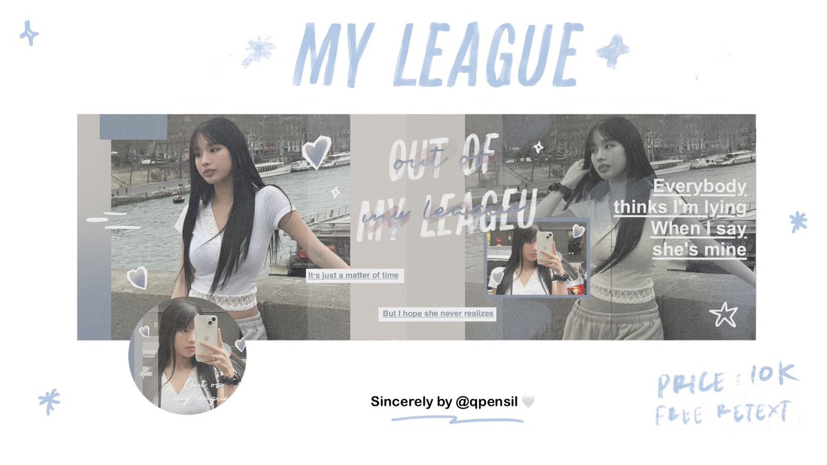 @- RT is appreciated!

Halo all aku bawa layout rs ready stock edisi natty n jennie 🫨🧏‍♂️ serba 10k yaah udah free retext! Timacii #zonauang