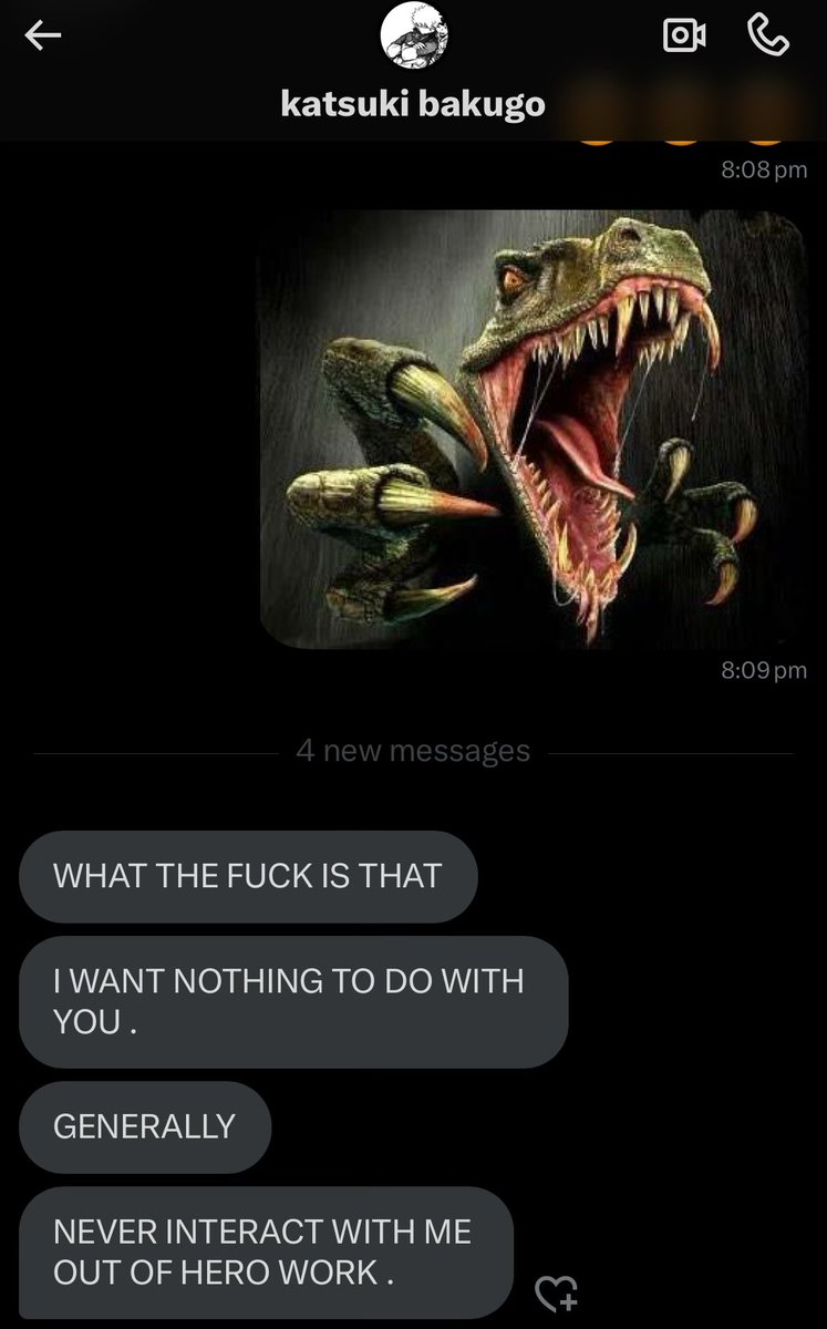 A1R_Force's tweet photo. This just in, kacchan HATES joy and whimsy https://t.co/vi5W24XgIu