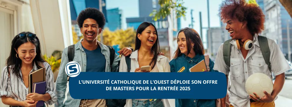 #université
<a href="/UnivCathoOuest/">UCO</a> ouvre 7 nouveaux #masters pour la #rentrée2025, accessibles sur la #plateforme <a href="/monmasterinfo/">Mon Master</a>.

Pour plus d’infos : bit.ly/3DHtr71