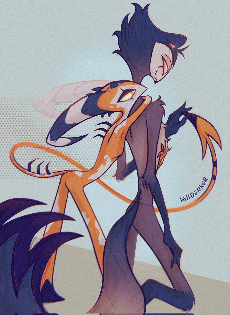 god they're so much fun to draw and color 
#stolitz #HelluvaBoss