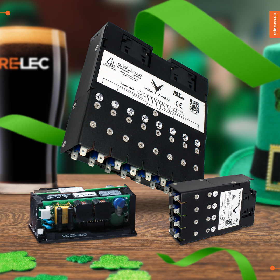 As an Irish company, <a href="/Vox_Power/">Vox Power</a> knows a thing or two about luck, but their configurable power supplies aren’t built on superstition—they’re built for precision, efficiency, and modular flexibility. 

We’re sure they’re celebrating St. Patrick’s Day in style today! 🍻