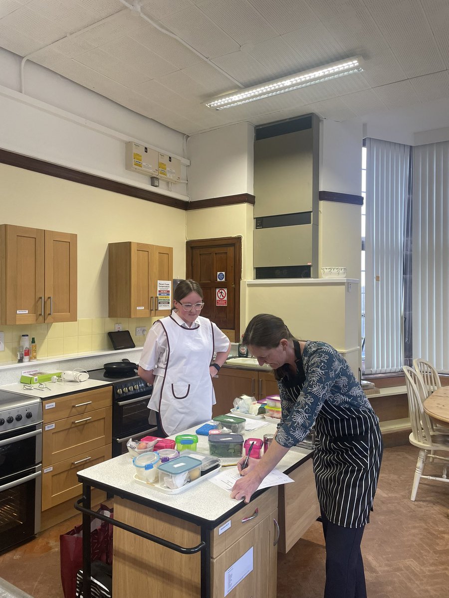 The second of our GCSE practical exams today. All looking very organised and ready to go!