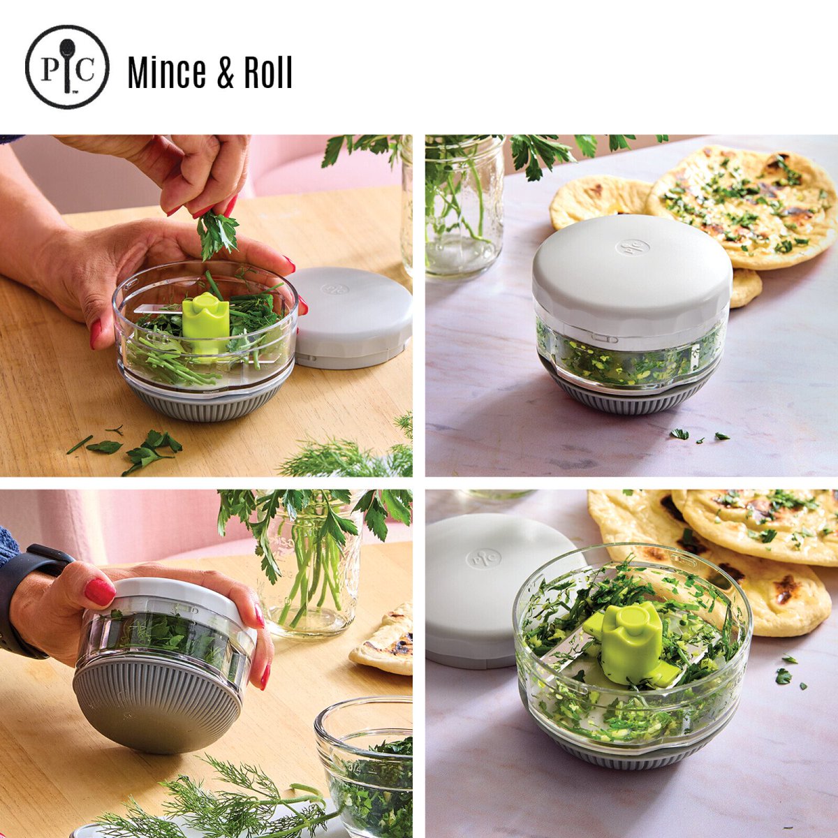 harri37864's tweet image. Happy St. Patrick's Day! 🍀 Meet Pampered Chef's NEW Mince &amp;amp; Roll! 🌿🧄 Load, twist, and roll to mince herbs, garlic, and more in seconds! ⏱️ Small, mighty, and easy to store! 🏡 Cleanup is a breeze! 🙌 Get yours 👉 pamperedchef.com/pws/kbbs
 #FreshHerbs #PrepEssentials 🍽️✨