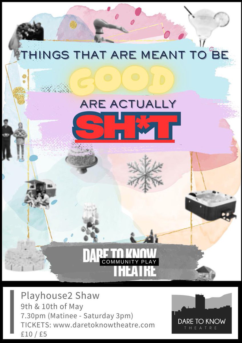 DaretoKnowTC's tweet image. TICKETS ARE NOW ON SALE!!
 
And here it is… Our next community play! Rehearsals are well underway, and we can’t wait to share with you what we’ve been up to 🖤🤍
 
Be the first to grab your tickets now! 

📍@Playhouse2Shaw 
🗓️ 9 &amp;amp; 10 May
⏰ 7:30pm/ 3:00pm
💵 £5
🎟️…