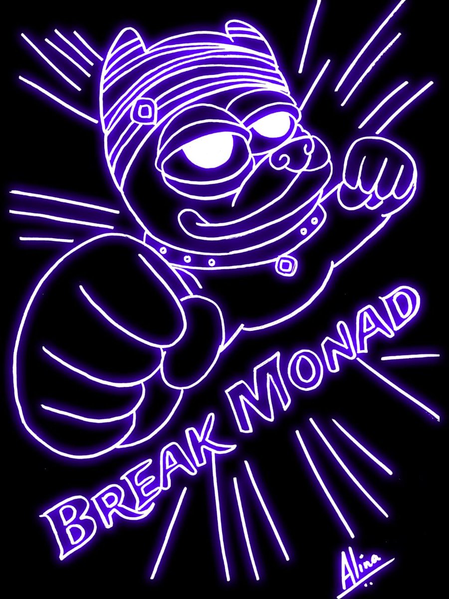 Weloveprophet's tweet photo. Day 27 of the @monad_xyz Testnet
Time to #BreakMonad and unpack the achievements :
Speed that snaps necks 10K TPS holding strong.
Transactions fly in 1 second blocks while single slot finality keeps it tight, monad’s breaking the mold of sluggish chains.
Ecosystem explosion : 60+ projects live, from NFT mints to DeFi dApps. The Break Monad vibe? Stress test every limit.
Community flex : millions of wallets, thousands of trades, and Layer3 quests popping off.
Tech that slaps : parallel execution and MonadDB are rewriting the game.
Ethereum compatibility? Check. Performance that humiliates? Double check.
Devs are building wild, and it’s paying off.
Monad’s not just running, it’s sprinting toward mainnet.
Ready to break more? Stay tuned