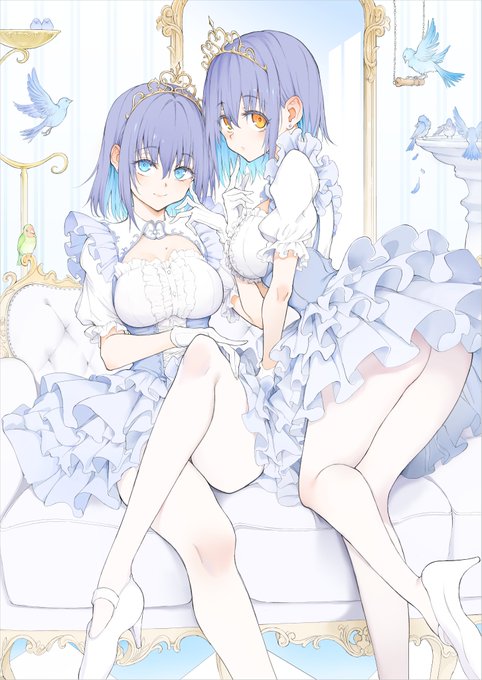 お姫様『楓と鈴』🪽

2024メロンブックス年間一位記念イラストです❤️ 