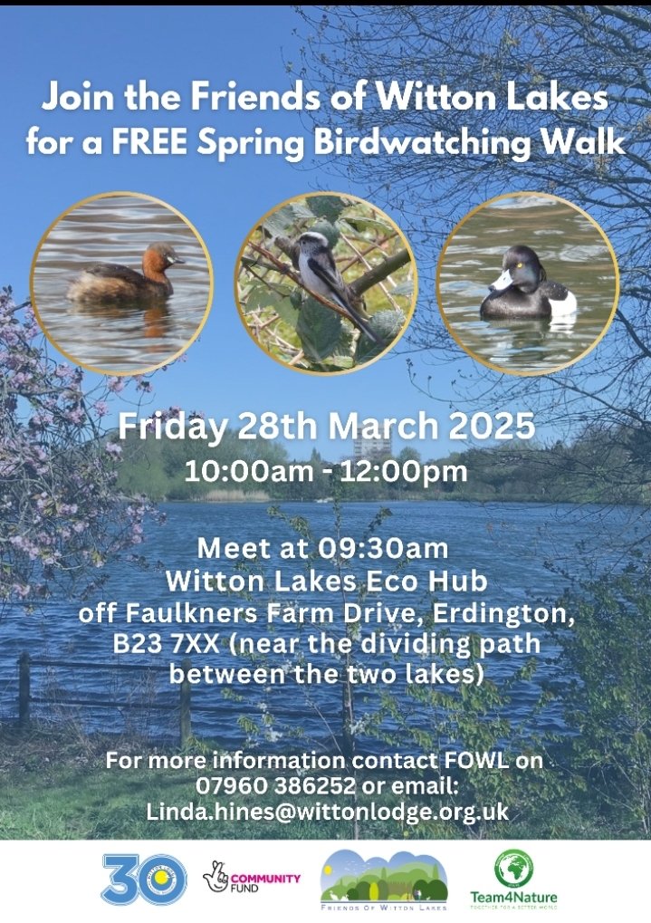 Friends of Witton Lakes (FOWL) tweet media