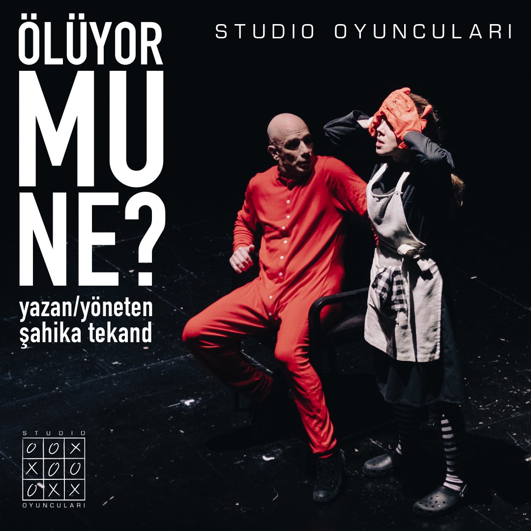 “Düşünce dediğin bir kere geldi mi gitmez, durduramazsın.”

Şahika Tekand’ın yazıp yönettiği “Ölüyor Mu Ne?” yarın akşam Zorlu PSM’de!

18 Mart saat 20.30-<a href="/ZorluPSM/">Zorlu PSM</a>
Biletler 📲 passo.com.tr/tr/etkinlik/ol…

21 Mart saat 20.30-<a href="/Alankadikoy/">AlanKadıköy</a> 
Biletler 📲 tiyatrolar.com.tr/m/tiyatro-bile…