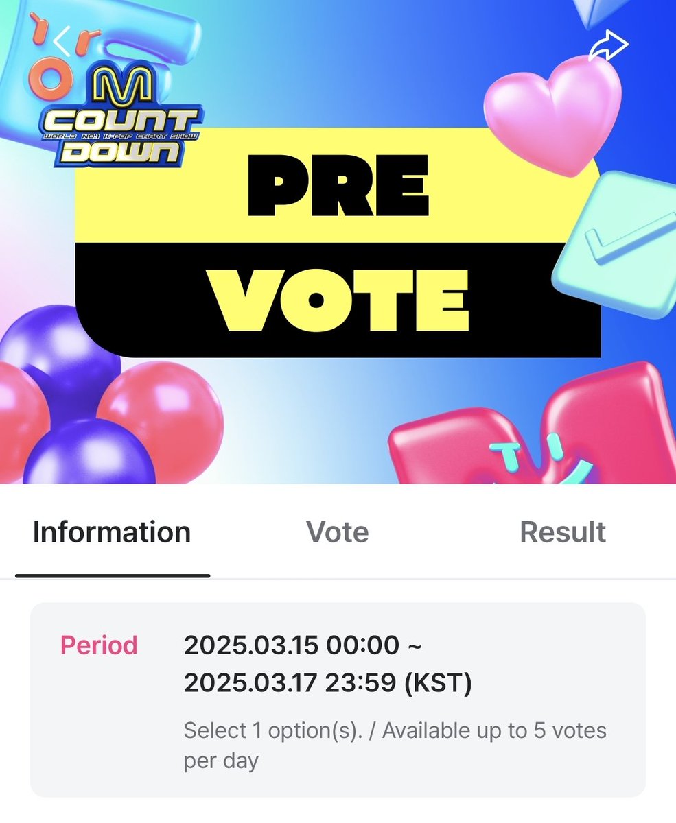SupportTeamEXO's tweet image. M COUNTDOWN 🗳

Voting is ongoing on Mnet Plus!

#13 XIUMIN - WHEE!

Please remember to vote 5 times. 🙏🏻
Voting ends at midnight tonight! 🚨

🔗mnetplus.onelink.me/TRa8/94wr5mku?…

🗓 Ends 17/03 23:59PM KST

#XIUMIN_WHEE #XIUMIN #시우민 #EXO #엑소 @XIUMIN_INB100