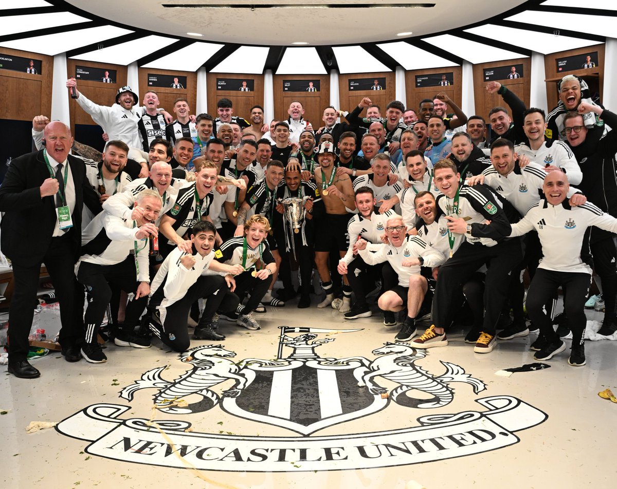 QElizabethCourt's tweet photo. Congratulations to Newcastle United on their Carabao Cup Win at Wembley ! ! !  

⚫️⚪️⚫️⚪️⚫️⚪️ https://t.co/HY0YydK3y9