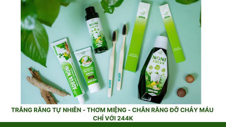 Răng đẹp - Nụ cười xinh!
Đã có Kem đánh răng NoNi thảo dược. Liên hệ mình tư vấn nhé: 0912712688
#kemdanhrangthaoduoc
#KemdanhrangNoni
#NuocsucmiengNoni