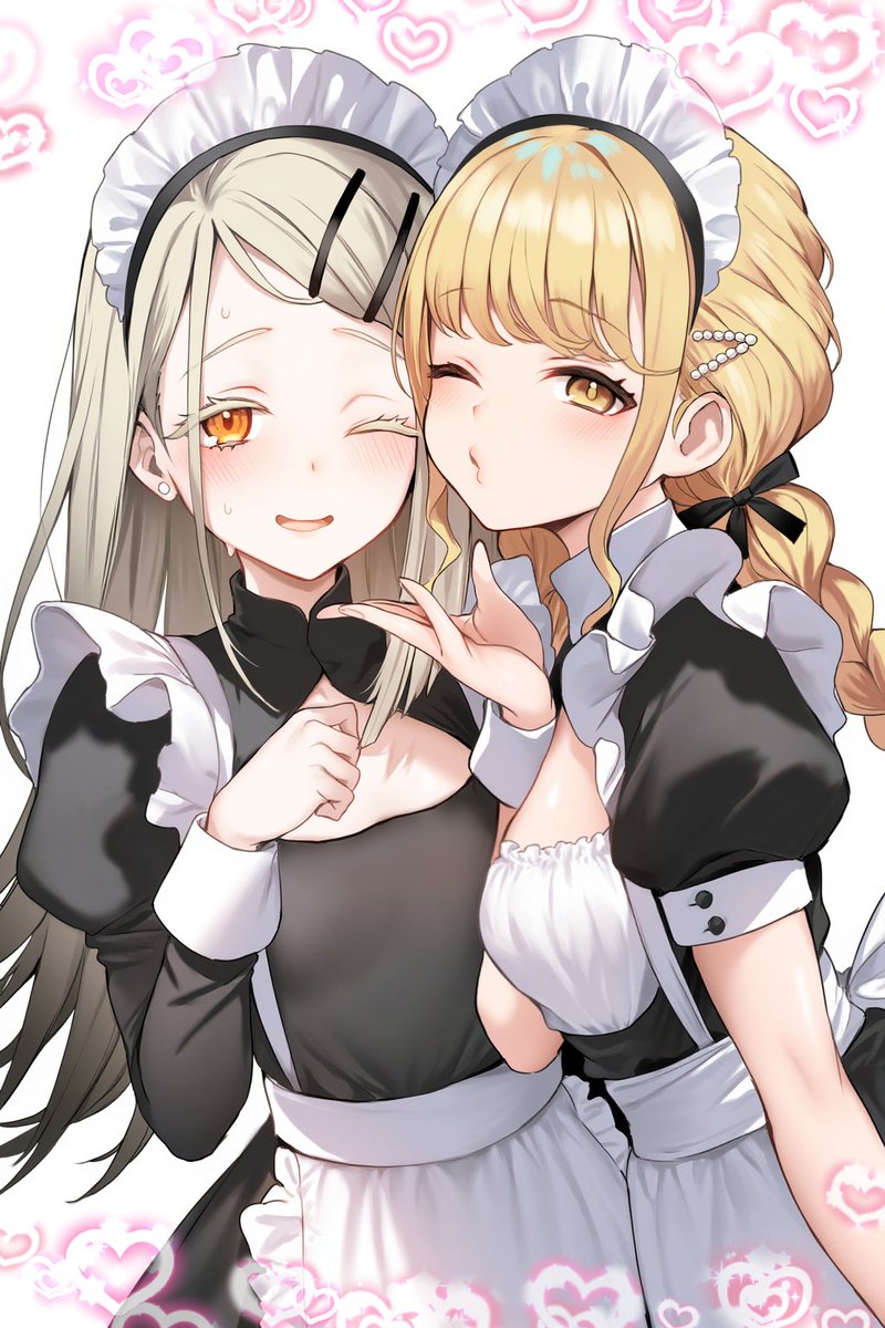学マス「藤田ことねとプリクラを撮ることになった篠澤広#学マス 」|カムカムのイラスト