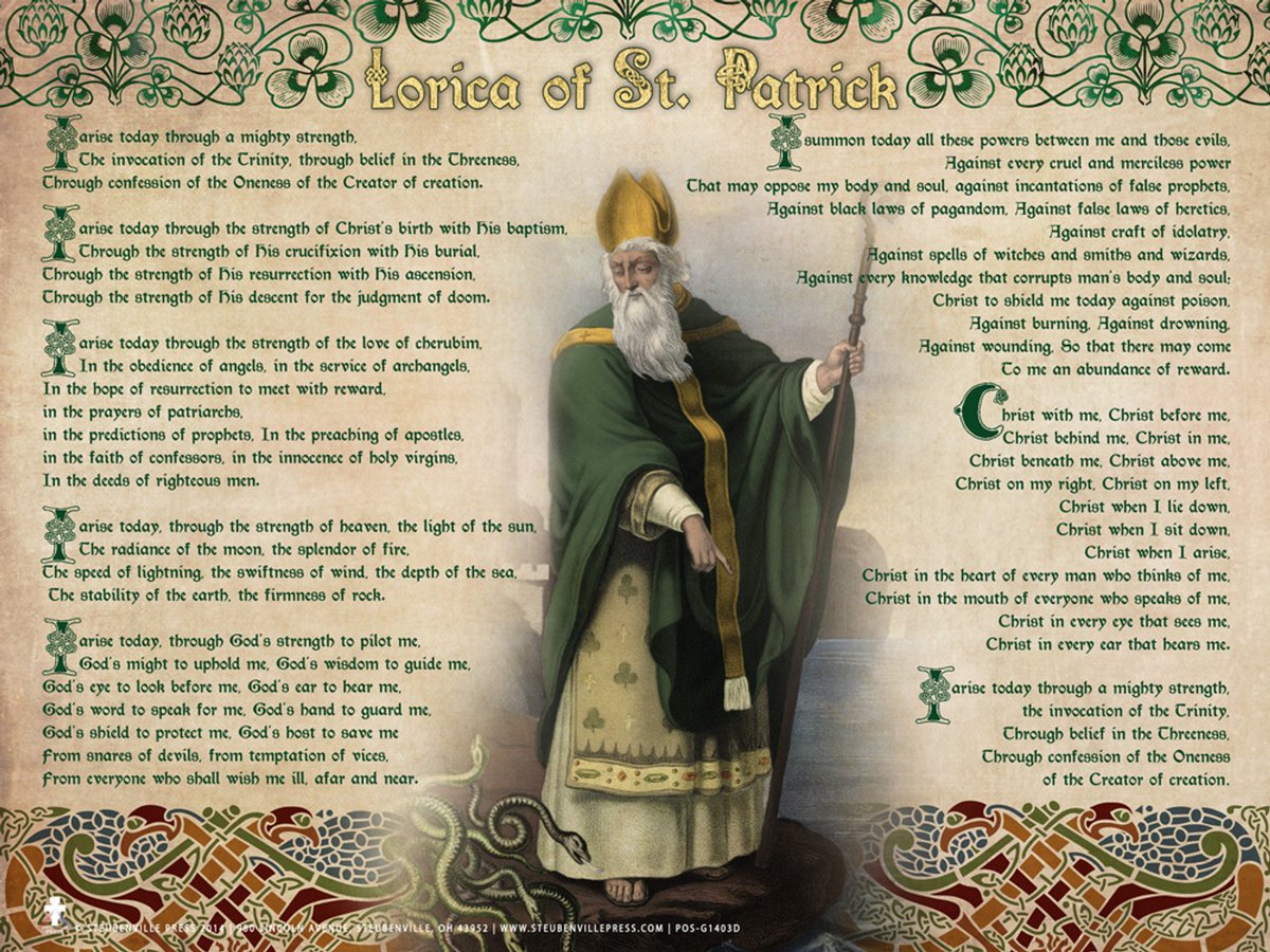 Lá Fhéile Pádraig sona daoibh ☘️