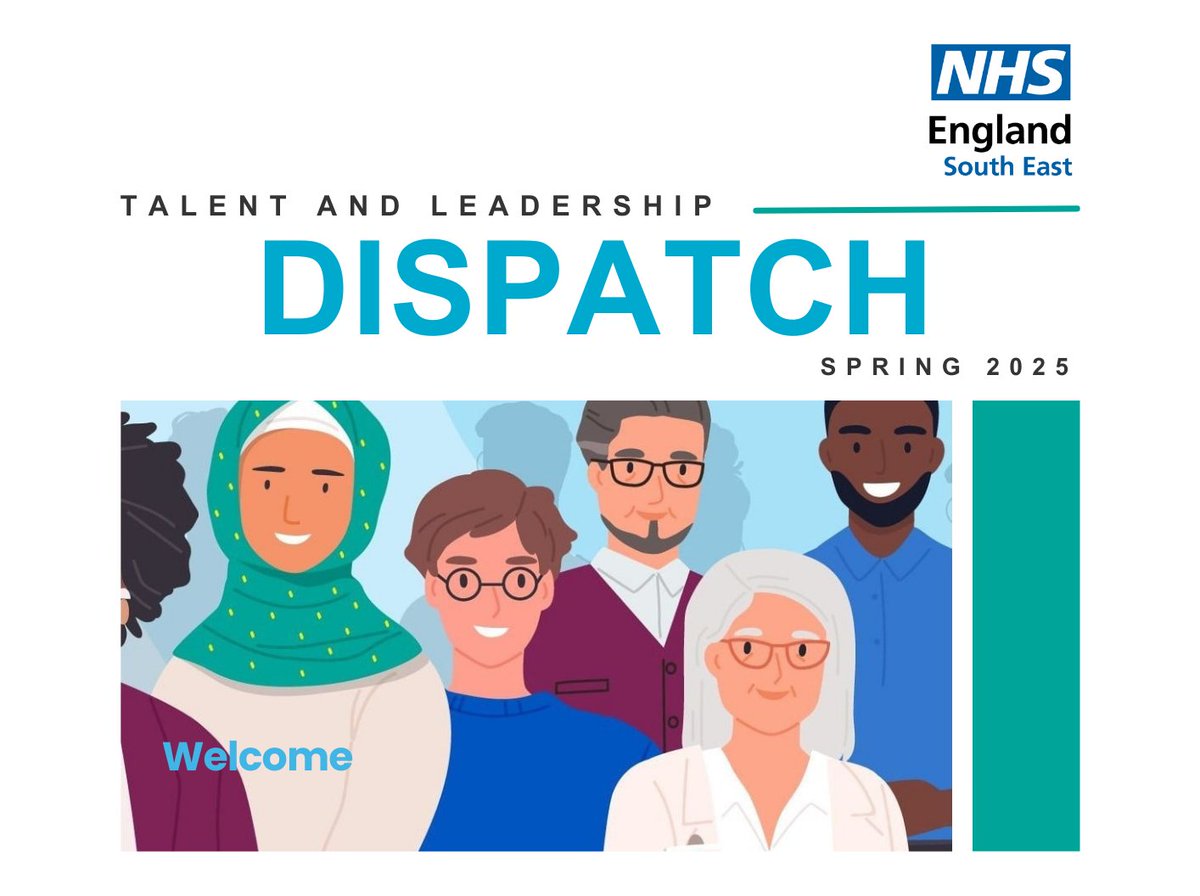 Sharing our new look, quarterly NHSE South East Talent and Leadership Dispatch newsletter, which includes links to our coaching and mentoring service and other support available for South East NHS staff bit.ly/SE_Dispatch_Sp……
<a href="/SELA_NHS/">NHS South East Talent and Leadership (Academy)</a>