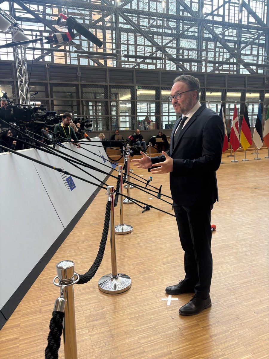 Happy to present our #AffordableEnergyActionPlan in 
#TTE <a href="/EUCouncil/">EU Council</a> today 

My clear message:
There will be no backtracking on the green agenda in🇪🇺
We need more clean energy to bring down prices, decarbonise &amp; enhance our security 

Will soon present roadmap 2phase out🇷🇺imports