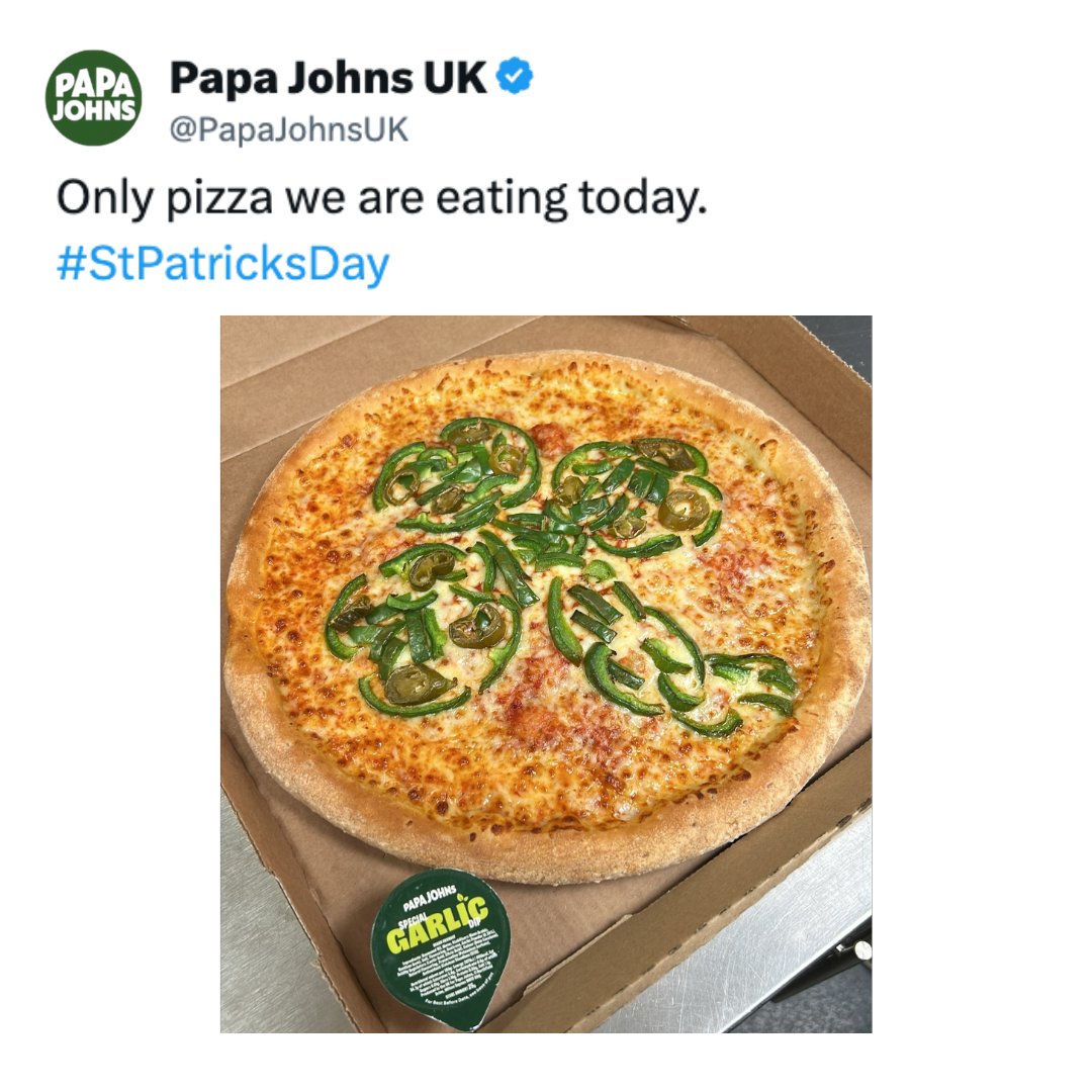 🍕 ☘️