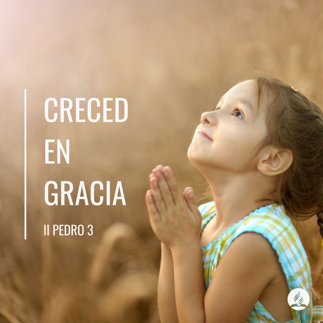 Antes bien, creced en la gracia y el conocimiento de nuestro Señor y Salvador Jesucristo. A él sea gloria ahora y hasta el día de la eternidad. Amén.