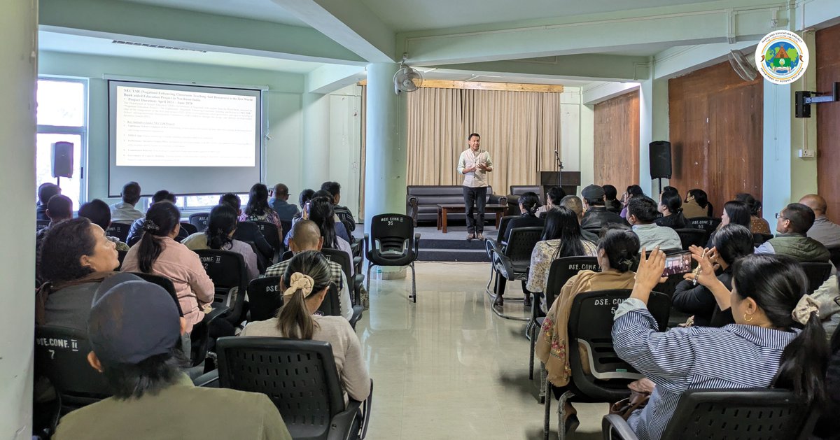 A one-day block-level community mobilisation and sensitisation programme for School Management Committees (SMCs) and School Management and Development Committees (SMDCs) was held across several EBRC blocks in Phek, Zunheboto, and Kohima districts on 17 March. (1/3)