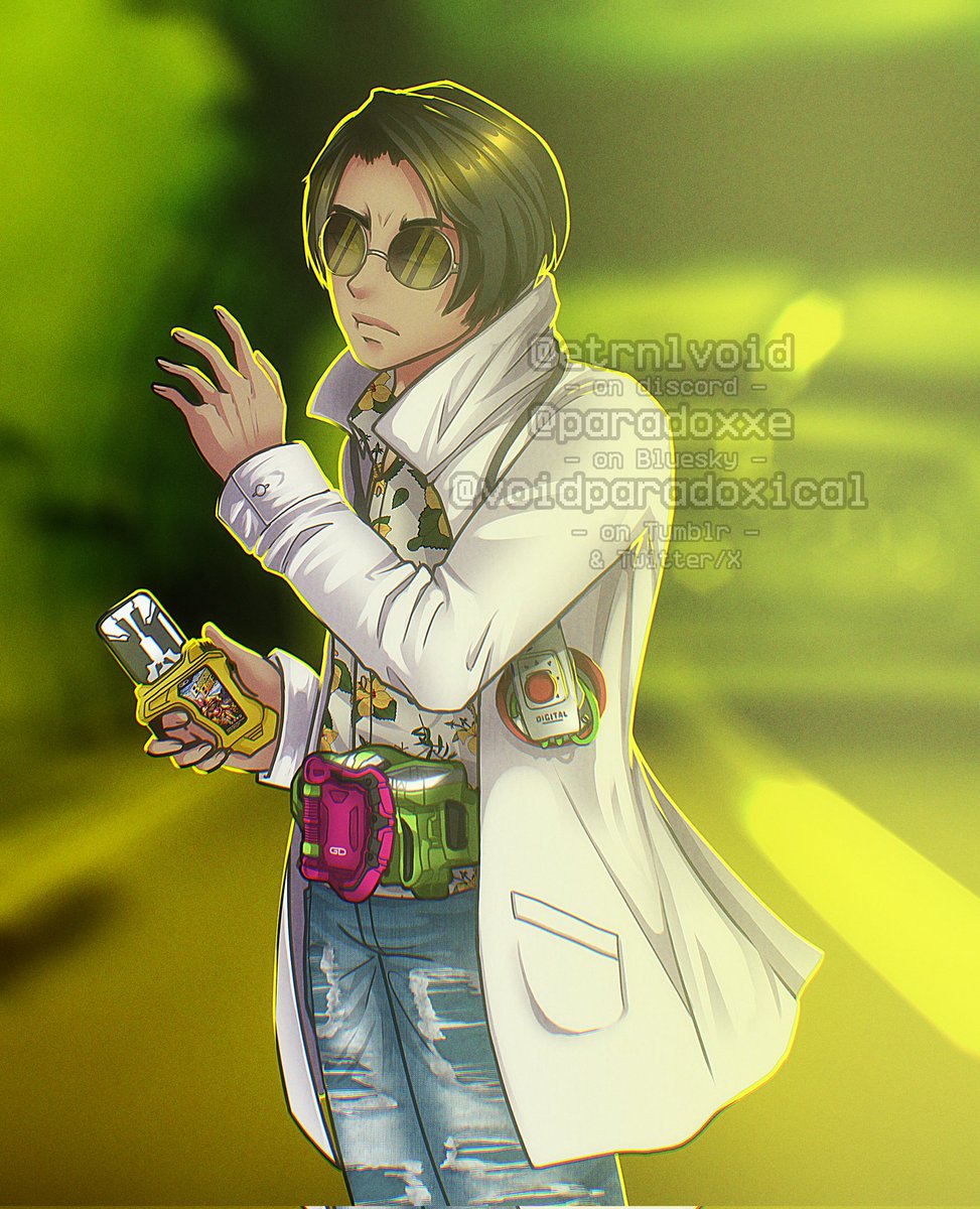 VoidParadoxical's tweet photo. I did a thing and drew third best boi Kiriya 

I'm also proud of this one lol

This is also my first time drawing him or even a character with that kind of hair 🥲

I think it turned out well! https://t.co/JYdJKwUbz5