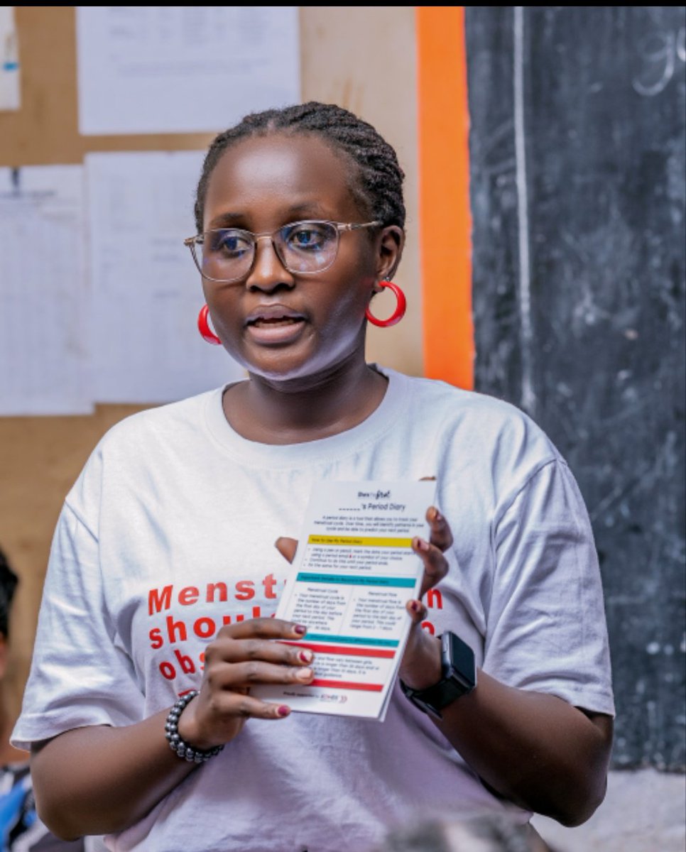 GIA_Fdn's tweet image. Period tracking = power. 
Through the #SheCycle Program, we teach girls and women to understand their cycles, manage their health and take control of their bodies. Knowledge is dignity. 
#SheCan #PeriodTracking #MenstrualHealth #EmpowerHer
 @BrandKotex