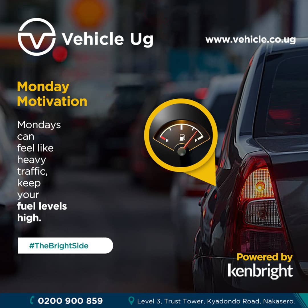 Vehicle_UG's tweet image. Like a road that’s still ahead, Mondays may seem long, but with the right mindset, you'll cruise through with ease. 
 
Keep your energy high and let the journey unfold!
 
#TheBrightSide #MondayMotivation