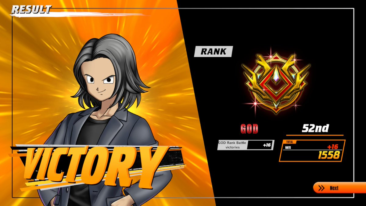 Say hello tp the 52nd best dragon ball fusion world online player 🥳