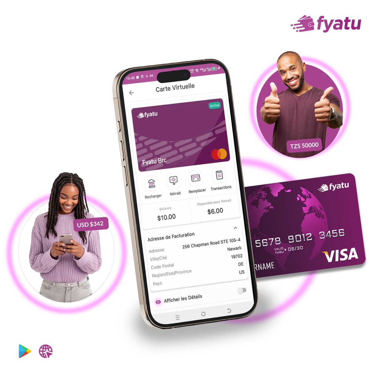 Best Virtual card in Africa. Need a Dollar card to shop online?? Fyatu has got you covered seamlessly and is reliable. 

#fyatuapp #usefyatuapp #virtualcard #dollarcard