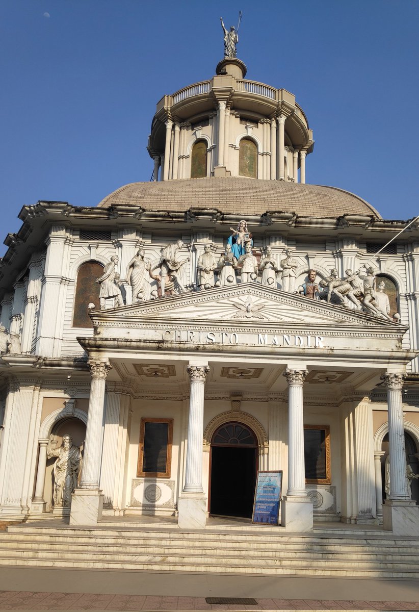 The very beautiful churches of Krishnanagar.