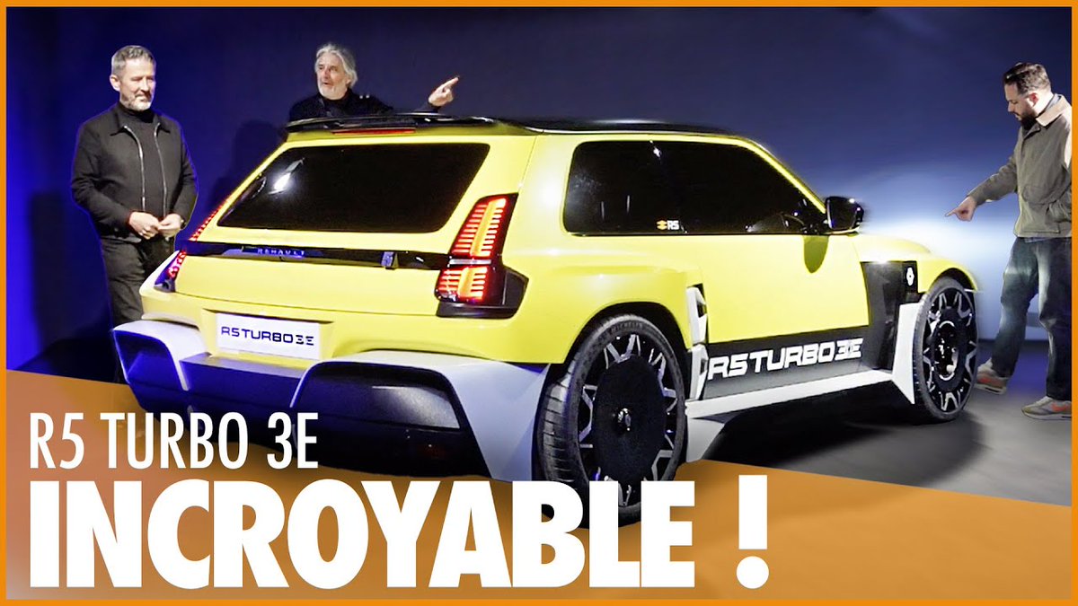 dmeance's tweet photo. TOUT SAVOIR SUR LA RENAULT 5 Turbo 3E 🔥 (Un monstre sur nos routes!) https://t.co/c86f996qdY via @YouTube @renaudroubaudi @julienrosburger #POA #GoPOA
@renault_fr #Renault #Renault5 #R5 #Turbo3E #Renault5Turbo3E #Citadine #Sportive #Electrique #Présentation https://t.co/cbgpxNqUFh