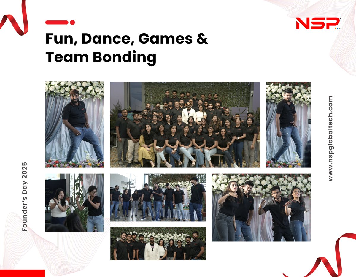 nspglobaltech's tweet image. A day of fun, laughter, and unforgettable moves! 💃🕺 Games, dances, and pure joy—what a vibe! 🎉🙌

#GoodTimes #EventVibes #UnforgettableFun #CelebrationMode