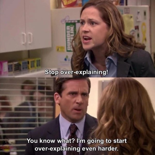 lifeofcouncil's tweet photo. When I ask someone to read a first draft and they tell me it’s a bit wordy. 

https://t.co/8DXvf4MYzT https://t.co/F6zKCuVZZL