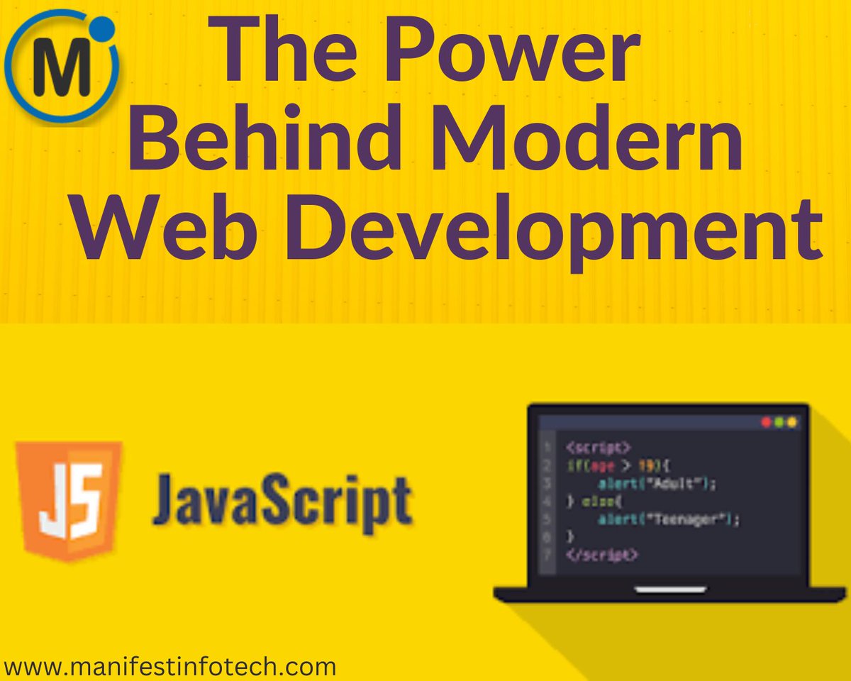 Manifest_info's tweet image. 💻 JavaScript is the driving force behind modern web development! 🚀 From React to Vue, it powers seamless, interactive user experiences.
👉 Read more: manifestinfotech.com/blog/javascrip…
#JavaScript #WebDev #FrontendTech #Coding #TechInnovation