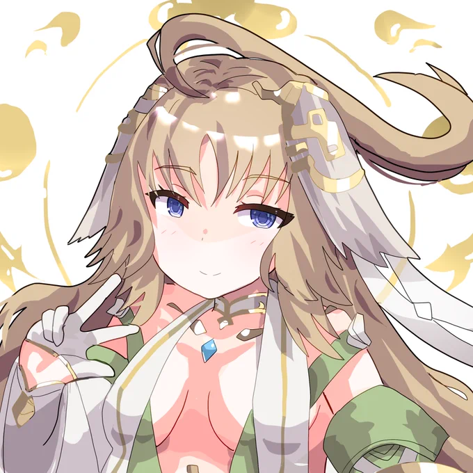 ふふ、ビカラの真似。バイシュラ #グラブル 
