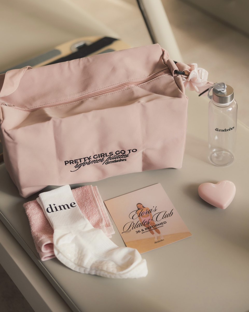 eloradx's tweet photo. pink pilates princess birthday of my dreams #26AndReformed https://t.co/f9jLgRoQOL