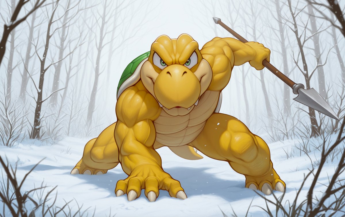 FFrenderx's tweet photo. Koopa Troopa 🔱🐢

#koopa #mariobros #nintendouniverse #koopatroopa #anthro #male #ai https://t.co/W7eckmz5oM