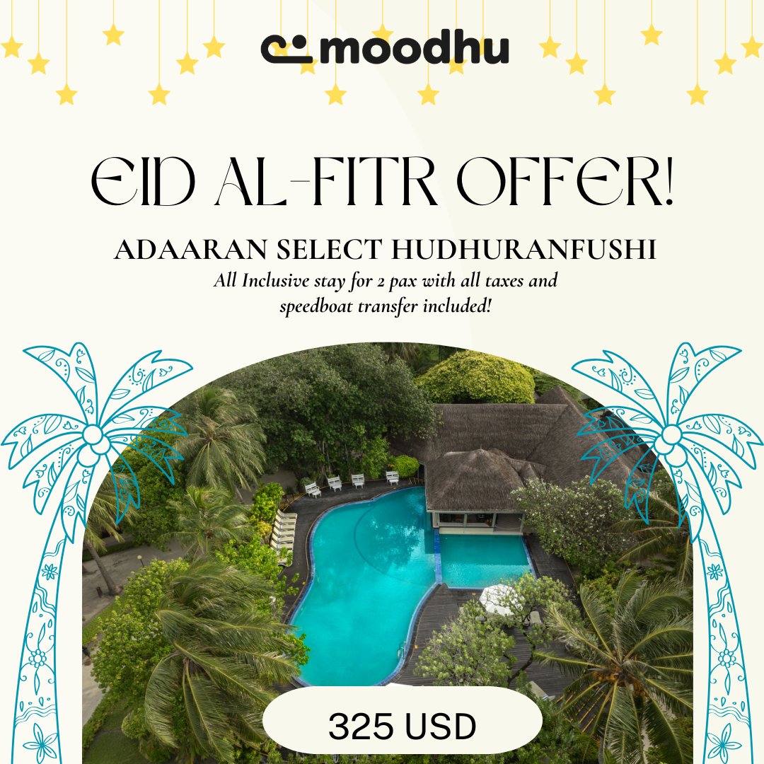moodhumv's tweet photo. For more information:
Phone: 960 7987793, 7987794
Website: https://t.co/uIC3Cj2zfz
Email: reservation@moodhu.com.mv

#MoodhuMv #MoodhuHolidays #Maldives #FalimGroup #mageyrajje #sunnysideoflife #MaldivianExperience #themaldives #maldivesisland #moodhuReward https://t.co/4TKvCZQrHd