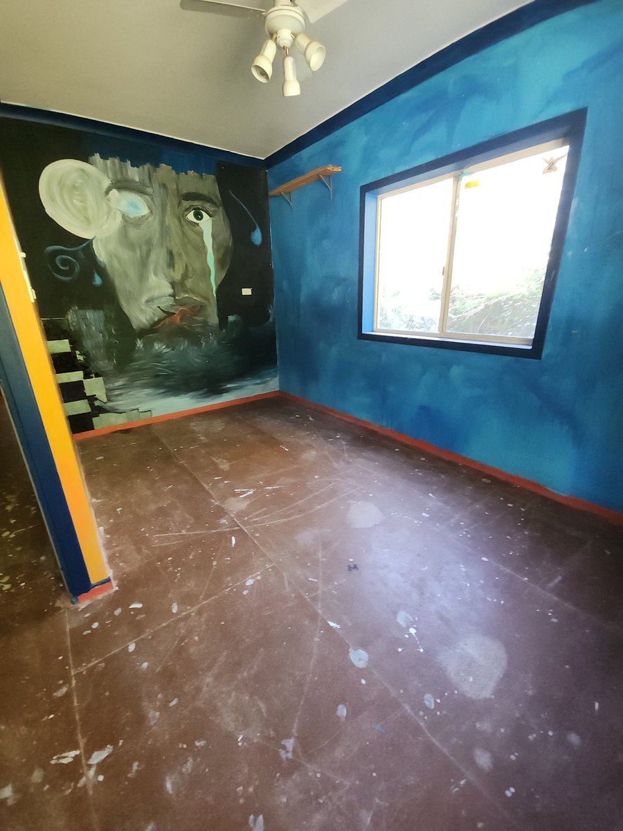 My new VR space! It will be green screened and have some good lighting added. I plan to stream the progress.