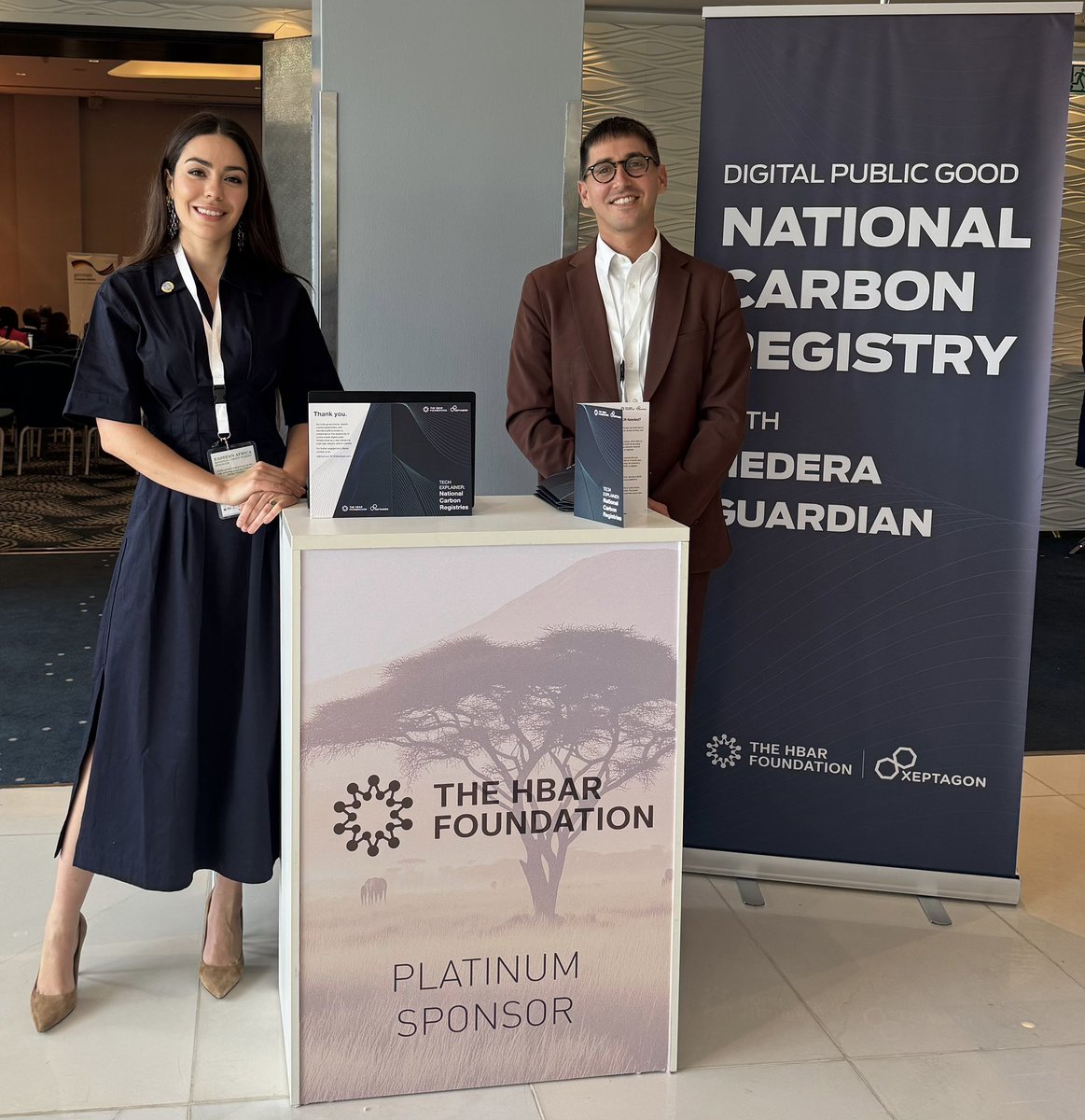 Habari Nairobi! Thank you for having us here - this time for the eastern African Carbon Market Alliance w/ <a href="/IETA/">IETA</a> 

Excited for to share more about the work that we have been doing to enable global carbon markets on <a href="/hedera/">Hedera</a> w/ <a href="/xeptagon/">Xeptagon</a> x @HBAR_foundation