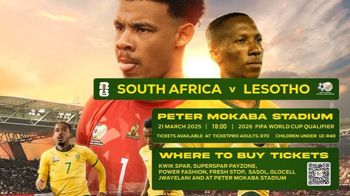 DM_PeaceMabe's tweet photo. MEC Funani Jerry Maseko previewing the @BafanaBafana vs. Lesotho | Fifa World Cup qualifier 2026 game. The match is scheduled as follows:
Date: 21 March 2025
Peter Mokaba Stadium | Polokwane
@SAFA_net
@PresidencyZA
#Sabcfootball
#bafanaworldcupqualifier
@PolokwaneMuni https://t.co/dsF8gdZGTf