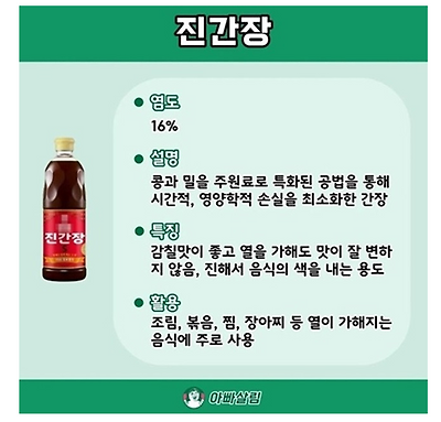 ccxxnks1's tweet photo. 헷갈리는 간장 종류별 활용법 https://t.co/hT9zTYu943