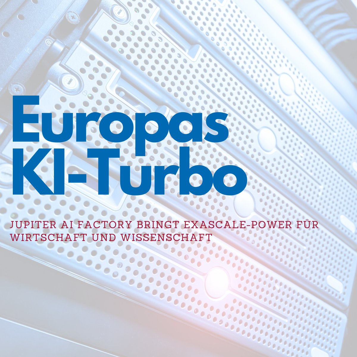 Eine der 13 „European AI Factories“ kommt nach Aachen/Jülich.  Das #RWTH KI-Center ist maßgeblich beteiligt und damit auch unsere Fakultät. Mit der JUPITER AI Factory entsteht ein zentraler Pfeiler der europäischen KI-Infrastruktur. 

▶ rwth-aachen.de/cms/root/die-r…

#MakeFutureWithUs