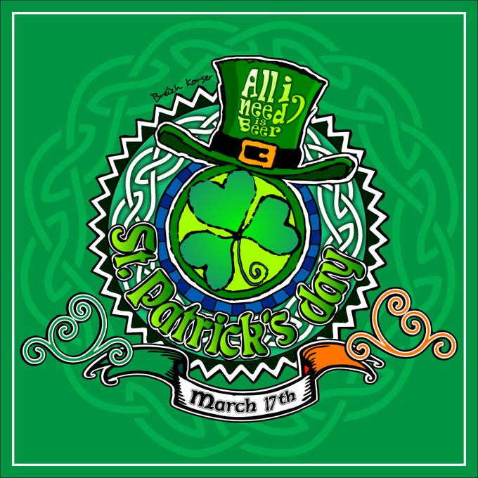 GiachelloB's tweet photo. Joyeuse St Patrick à tOus et tOutes 🇮🇪☘️
#stpatricksday #saintpatricksday #saintpatrick #ireland #irlande #fete #party #celtique #celtic #shamrock #trefle #green #vert #bzh https://t.co/A9efMDwHUI