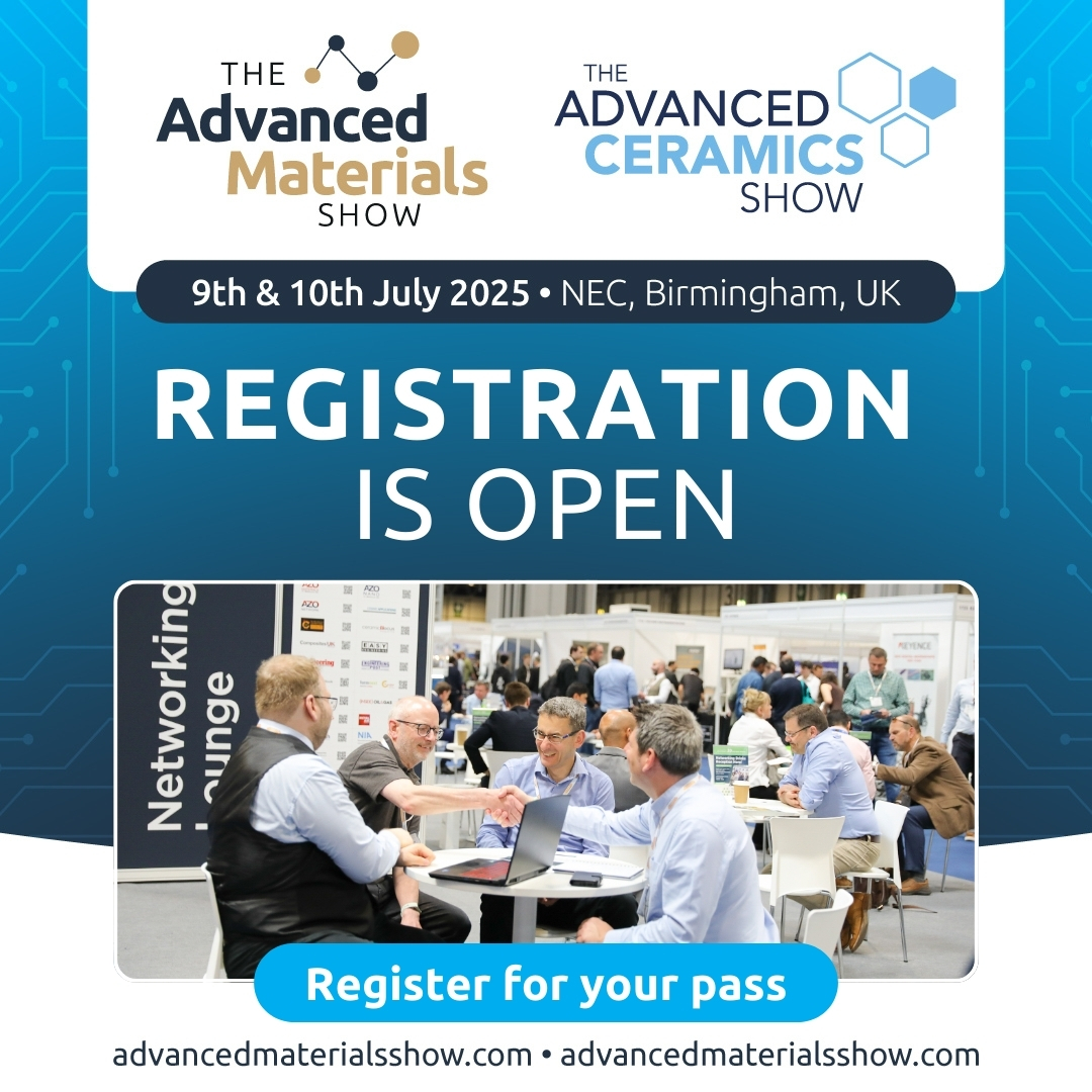 3D Adept Media (@3dadept) on Twitter photo 🎟️ Register for your free expo pass 👉 bit.ly/41mVmRe
đź“… 9th-10th July, 2025
📍 The NEC, Birmingham
#AMS25 #ACS25 #AdvancedMaterials #AdvancedCeramics #Expo #Conference #Tradeshow #NEC #AdvanceMaterials #Graphene #2DMaterials #Polymers <a href="/Materialshowusa/">The Advanced Materials Show USA</a> <a href="/CeramicsShow/">The Advanced Ceramics Show</a> 🎟️ Register for your free expo pass 👉 bit.ly/41mVmRe
đź“… 9th-10th July, 2025
📍 The NEC, Birmingham
#AMS25 #ACS25 #AdvancedMaterials #AdvancedCeramics #Expo #Conference #Tradeshow #NEC #AdvanceMaterials #Graphene #2DMaterials #Polymers <a href="/Materialshowusa/">The Advanced Materials Show USA</a> <a href="/CeramicsShow/">The Advanced Ceramics Show</a>