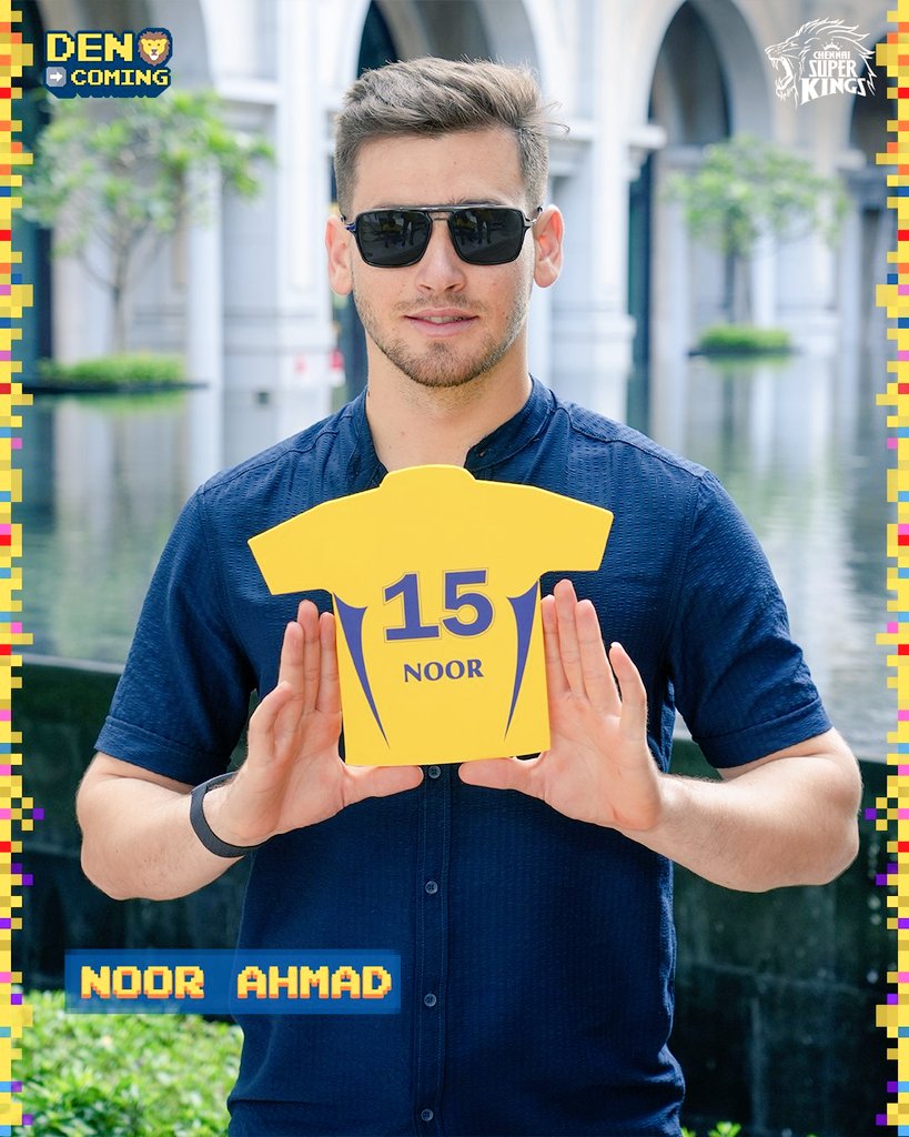 Welcome mystery💛💯
<a href="/ChennaiIPL/">Chennai Super Kings</a> 
#WhistlePodu 
#Chennai