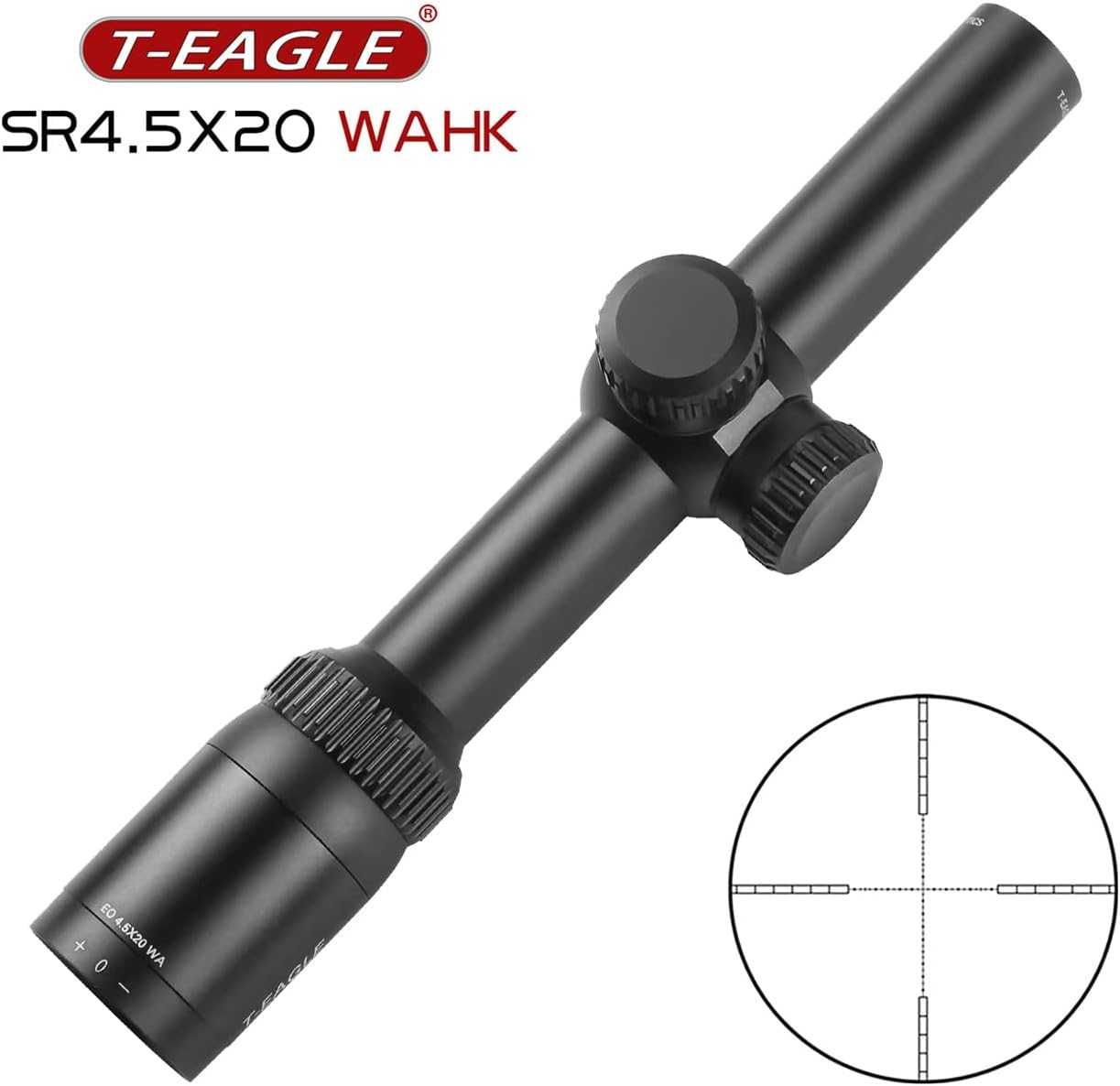 Amazon.co.jp: T-EAGLE ライフルスコープ 1.5-5x20WA ショート