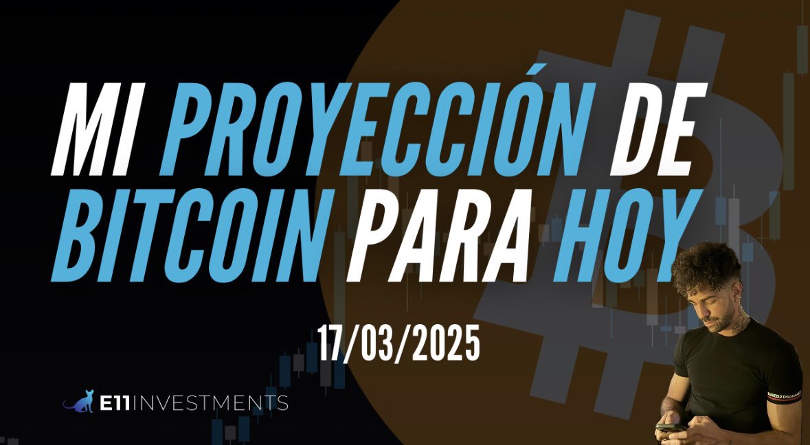 Os dejo mi proyección para hoy de #Bitcoin 👇🏼

youtu.be/G5vEYga2JzI

Déjame un like y suscríbete al canal 😊