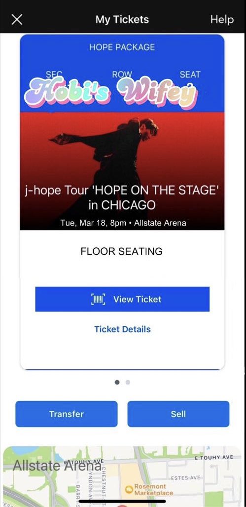 WTS
J-hope tour ‘HOPE ON THE STAGE’ tickets 
📍- Allstate Arena, IL
🗓️- Mar 18, 2025
Dm for any inquiries 
Always love coming here
JHOPE
#iso #wts #wtb #JHOPE #jhope #jhope_TOUR #jhopeworldtour #HOPEONTHESTAGE #HOPE_ON_THE_STAGE_TOUR_US  #HOPEツアー #HOPE_ON_THE_STAGE_TOUR
