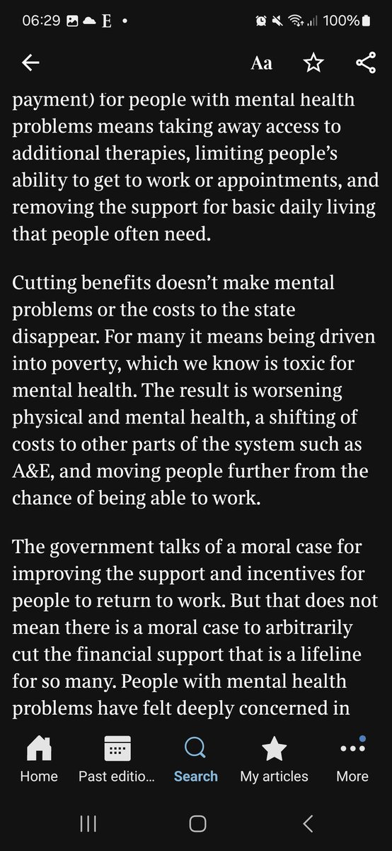 RehemaFig's tweet image. Touted benefits reforms seem designed to target people with mental health problems. + Health Sec's comments, it's hard not to conclude that the gvt isn't just deprioritising mental health, it's actively undermining the lives of those with mental health problems. via @thetimes